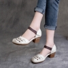 GIÀY DA BÒ HANDMADE ĐẾ CAO SU G51 (TẶNG VÒNG RETRO)