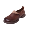 GIÀY DA BÒ HANDMADE ĐẾ CAO SU G56 (TẶNG VÒNG RETRO)