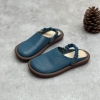 GIÀY DA BÒ HANDMADE ĐẾ CAO SU G03 ( TẶNG VÒNG RETRO)