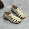 GIÀY DA BÒ HANDMADE ĐẾ CAO SU G08 ( TẶNG VÒNG RETRO)