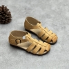 GIÀY DA BÒ HANDMADE ĐẾ CAO SU G08 ( TẶNG VÒNG RETRO)