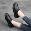 GIÀY DA BÒ HANDMADE ĐẾ CAO SU G11 ( TẶNG VÒNG RETRO)