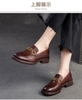 GIÀY DA BÒ HANDMADE ĐẾ CAO SU G27 ( TẶNG VÒNG RETRO)