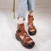 GIÀY DA BÒ HANDMADE ĐẾ CAO SU G39 ( TẶNG VÒNG RETRO)