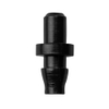Nối Ống Nhỏ Giọt Đuôi Đen 1 Đầu 5mm (200 cái)