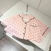 [Jemcloset] Set HIJI - Set đồ bộ, bộ đồ ngủ form rộng quần dài áo tay ngắn chất vãi đũi sọc hàn - HIJI - 8243