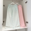 [Jemcloset] Set HIJI - Set đồ bộ, bộ đồ ngủ form rộng quần dài áo tay ngắn chất vãi đũi sọc hàn - HIJI - 8243