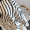 [Jemcloset] ÁO ENSI - ÁO THUN TAY DÀI SỌC NGANG FORM RỘNG CHẤT VẢI COTTON SỌC DỆT - 103