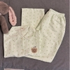 SET BỘ QUẦN DÀI + ÁO TAY NGẮN HOẠ TIẾT SỌC CHẤT ĐŨI SỌC HÀN FORM RỘNG - NEZI - 8216 - JEMCLOSET