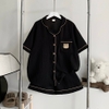 [Premium] [Jemcloset] Set đồ bộ ngủ, bộ ngủ mùa hè form rộng chất đũi Hàn mịn - BINE - 8191