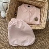[Premium] [JEMCLOSET] SET BỘ ĐỒ ÁO TAY NGẮN + QUẦN NGẮN BÍ FORM RỘNG CHẤT VẢI ĐŨI HÀN MỊN - YUSI - 8232