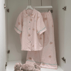 [Jemcloset] SET HIJO - SET ĐỒ BỘ BỘ NGỦ QUẦN DÀI ÁO TAY NGẮN FORM RỘNG CHẤT ĐŨI HÀN - HIJO - 8250