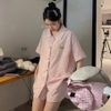 Set Bộ Đồ Ngủ Pijama OWW Nữ Họa Tiết Kẻ Caro JEM CLOSET Phong Cách Hàn Chất Xốp Mịn Mát Siêu Dễ Thương 8132