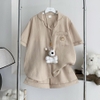 [Premium] [Jemcloset] Set đồ bộ ngủ, bộ ngủ mùa hè form rộng chất đũi Hàn mịn - BINE - 8191