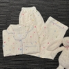 SET BỘ NGỦ DÁNG QUẦN DÀI ÁO TAY NGẮN FORM RỘNG CHẤT ĐŨI MỊN HÀN - AMME - 8213 - JEMCLOSET