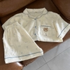 ( VẢI XÔ MUSLIN PREMIUM) SET ĐỒ BỘ NGẮN FORM RỘNG BỘ NGỦ MÙA HÈ CHẤT VẢI XÔ THOÁNG MÁT - HELEN - 8198 - JEMCLOSET