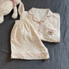 ( VẢI XÔ MUSLIN PREMIUM) SET ĐỒ BỘ NGẮN FORM RỘNG BỘ NGỦ MÙA HÈ CHẤT VẢI XÔ THOÁNG MÁT - HELEN - 8198 - JEMCLOSET