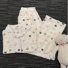 SET BỘ NGỦ DÁNG QUẦN DÀI ÁO TAY NGẮN FORM RỘNG CHẤT ĐŨI MỊN HÀN - AMME - 8213 - JEMCLOSET