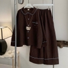 [Jemcloset] SET HENY - SET BỘ ĐỒ NGỦ QUẦN ÁO TAY DÀI CHẤM BI FORM RỘNG CHẤT VẢI ĐŨI HÀN -  HENY - 8249