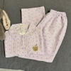 SET BỘ QUẦN DÀI + ÁO TAY NGẮN HOẠ TIẾT SỌC CHẤT ĐŨI SỌC HÀN FORM RỘNG - NEZI - 8216 - JEMCLOSET