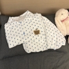 [JEMCLOSET] SET BỘ ĐỔ ÁO TAY NGẮN + QUẦN NGẮN BÍ FORM RỘNG CHẤT VẢI ĐŨI HÀN MỊN - ELIN - 8234