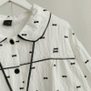 Bộ đồ ngủ nữ, đồ mặc nhà Jemcloset ,chất vải Đũi gạo Hàn mịn thoáng mát, form dáng rộng thoải mái KORI - 8184