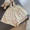 ( VẢI XÔ MUSLIN PREMIUM) SET ĐỒ BỘ NGẮN FORM RỘNG BỘ NGỦ MÙA HÈ CHẤT VẢI XÔ THOÁNG MÁT - HELEN - 8198 - JEMCLOSET
