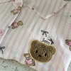 SET BỘ QUẦN DÀI + ÁO TAY NGẮN HOẠ TIẾT SỌC NƠ GẤU CHẤT ĐŨI SỌC HÀN MỊN 100% COTTON FORM RỘNG - DAEN - 8229 - JEMCLOSET