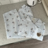 SET BỘ QUẦN DÀI + ÁO TAY NGẮN HOẠ TIẾT SỌC NƠ GẤU CHẤT ĐŨI SỌC HÀN MỊN 100% COTTON FORM RỘNG - DAEN - 8229 - JEMCLOSET
