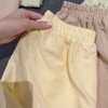 [JEMCLOSET] [PREMIUM] SET ĐỒ BỘ ÁO TAY NGẮN + QUẦN SHORT FORM RỘNG CHẤT VẢI ĐŨI HÀN MỊN - HYIN - 8235