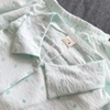 [Jemcloset] SET BỘ ĐỒ QUẦN NGẮN BÍ+ TAY NGẮN FORM RỘNG HOẠ TIẾT CHẤM BI CHẤT ĐŨI HÀN MỊN - ZALY - 8236