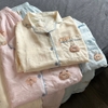[Jemcloset] Set BEZI - Set đồ bộ, bộ đồ ngủ form rộng quần dài áo tay dài chất vãi đũi hàn - BEZI - 8244