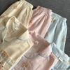[Jemcloset] Set BEZI - Set đồ bộ, bộ đồ ngủ form rộng quần dài áo tay dài chất vãi đũi hàn - BEZI - 8244