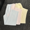 SET BỘ QUẦN DÀI + ÁO TAY NGẮN HOẠ TIẾT SỌC CHẤT ĐŨI SỌC HÀN FORM RỘNG - YOBE - 8208 - JEMCLOSET