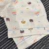 SET BỘ NGỦ DÁNG QUẦN DÀI ÁO TAY NGẮN FORM RỘNG CHẤT ĐŨI MỊN HÀN - AMME - 8213 - JEMCLOSET
