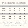 SET BỘ NGẮN FORM QUẦN BÍ HOẠ TIẾT SỌC NƠ GẤU CHẤT ĐŨI SỌC HÀN MỊN 100% COTTON FORM RỘNG - LOEN - 8226