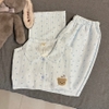 SET BỘ QUẦN DÀI + ÁO TAY NGẮN HOẠ TIẾT SỌC CHẤT ĐŨI SỌC HÀN FORM RỘNG - NEZI - 8216 - JEMCLOSET