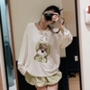 [Jemcloset] SET ĐỒ ÁO THUN TAY DÀI + QUẦN SHORT BÍ FORM RỘNG - KOSI+ZIKAT - 8248