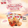 Bánh Gạo Lứt Huyết Rồng Tê Tê Tôm Mè Đen - 120g - Brown Rice Cracker