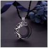 Mặt Dây Chuyền Hạt Tròn Dành Cho Nữ Màu Trắng Đen - Girl Accessory