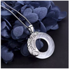 Mặt Dây Chuyền Hạt Tròn Dành Cho Nữ Màu Trắng Đen - Girl Accessory