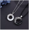 Mặt Dây Chuyền Hạt Tròn Dành Cho Nữ Màu Trắng Đen - Girl Accessory