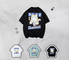Áo thun tay phông unisex form rộng Mèo Ly thời trang nam nữ oversize - Man Clothes