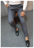 Quần tây âu nam vải tuyết mưa ống côn cao cấp co giãn phong cách Hàn Quốc - Man Clothes