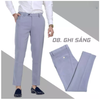 Quần tây âu nam vải tuyết mưa ống côn cao cấp co giãn phong cách Hàn Quốc - Man Clothes