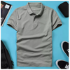 Áo thun nam POLO vải thun trơn - Man Clothes