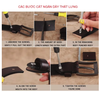 Thắt Lưng Nam Khóa Kim Da Thật - Man Accessory