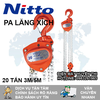 PA LĂNG XÍCH KÉO TAY 20 TẤN