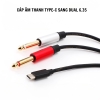 cap-am-thanh-type-c-sang-2-jack-6-35mm-h-319-3m-ket-noi-dien-thoai-ra-mixer-loa-