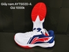Giày cầu lông Lining nam AYTS020-6 Trắng Xanh
